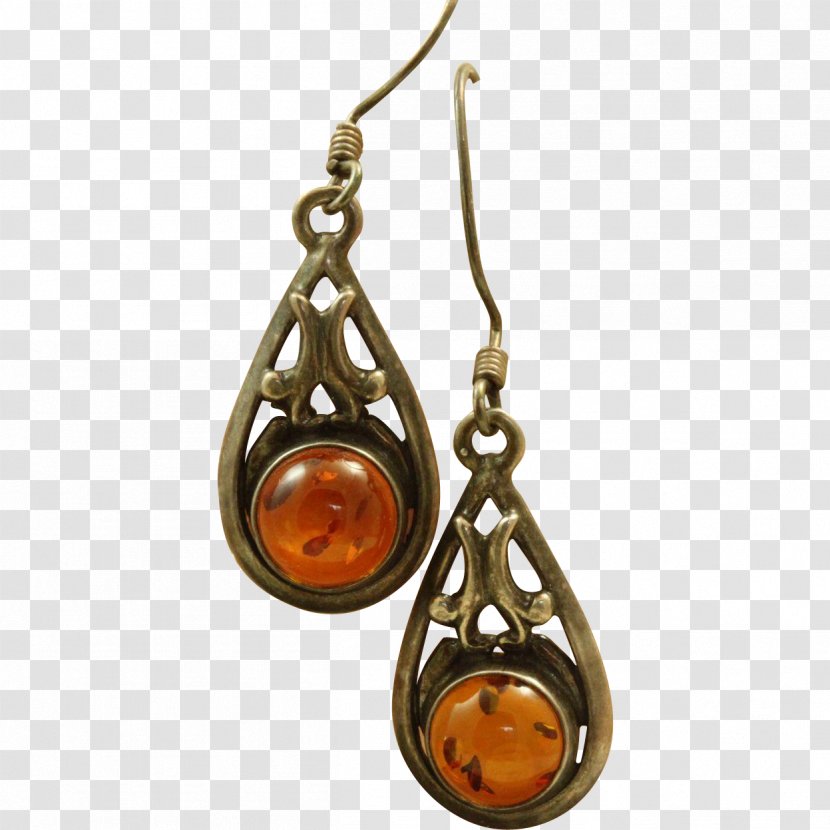 Amber Earring Body Jewellery Transparent PNG