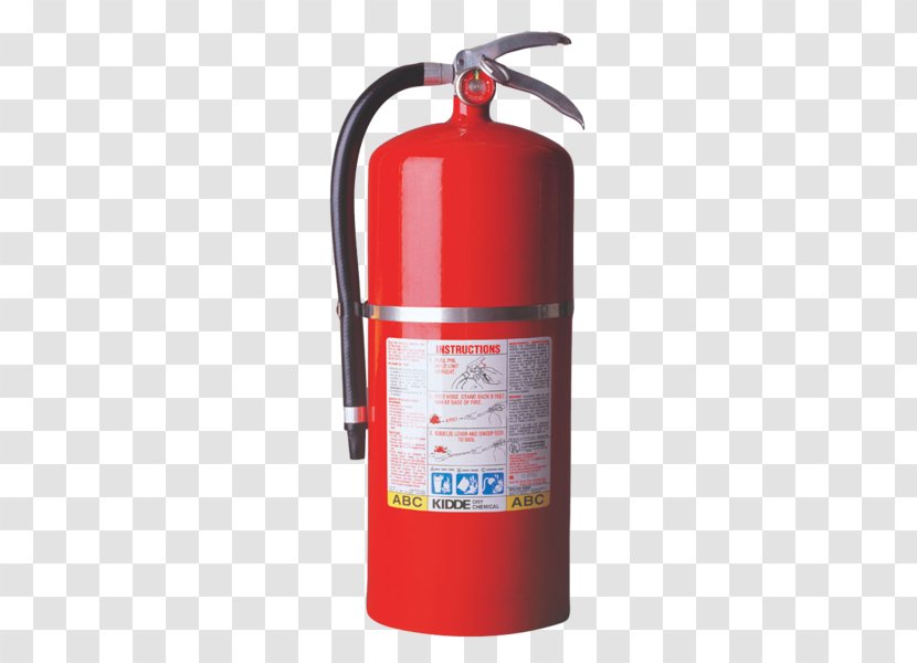 Fire Extinguisher Kidde ABC Dry Chemical Class UL - B Transparent PNG