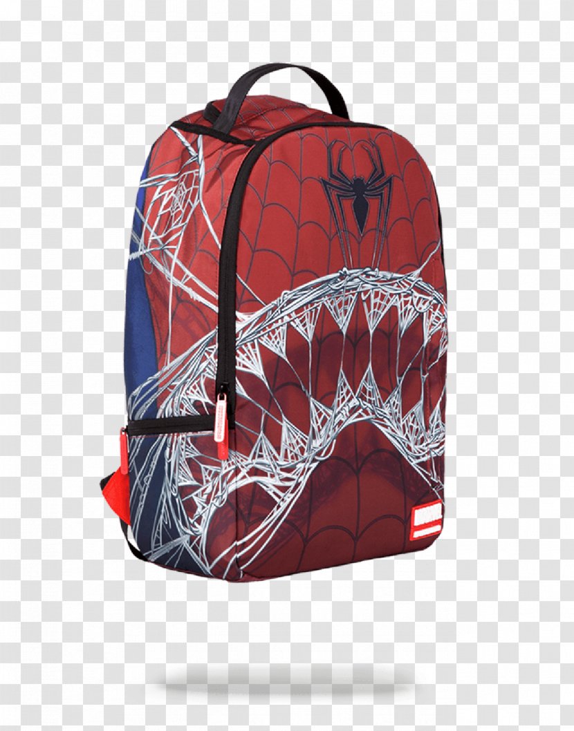 Backpack Spider-Man Shark Bag Pocket - Handbag Transparent PNG
