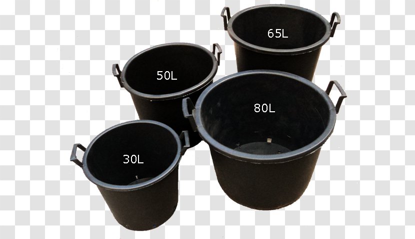 Plastic Bucket Flowerpot Container Liter - Stock Pot - Broken Transparent PNG