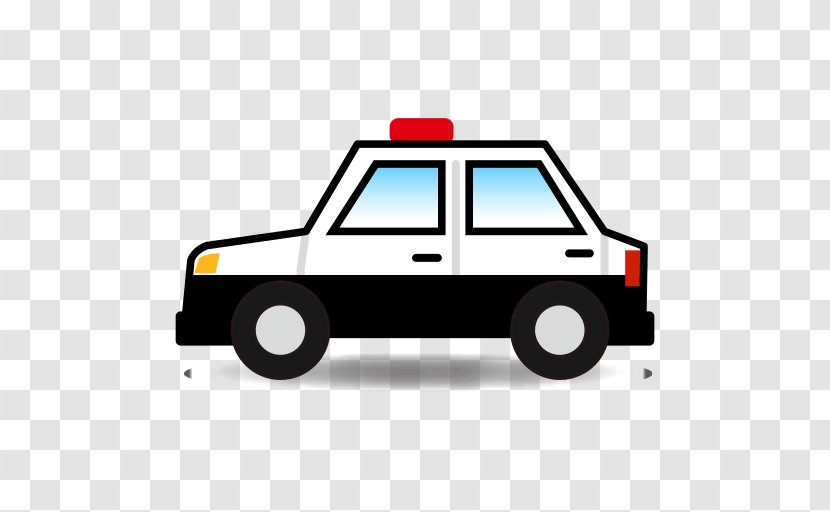 Car Emojipedia SMS Vehicle - Automotive Exterior - Police Transparent PNG