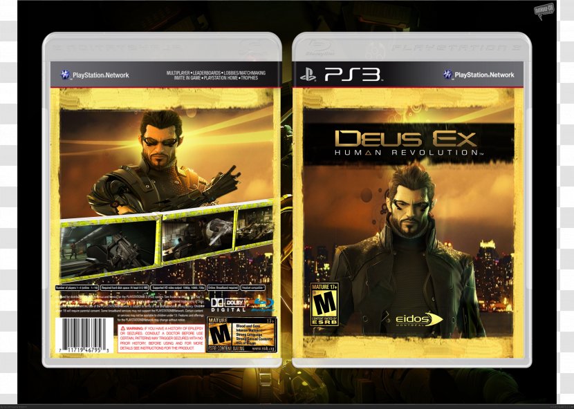 Electronics Video Gadget PC Game Multimedia - Deus Ex Transparent PNG
