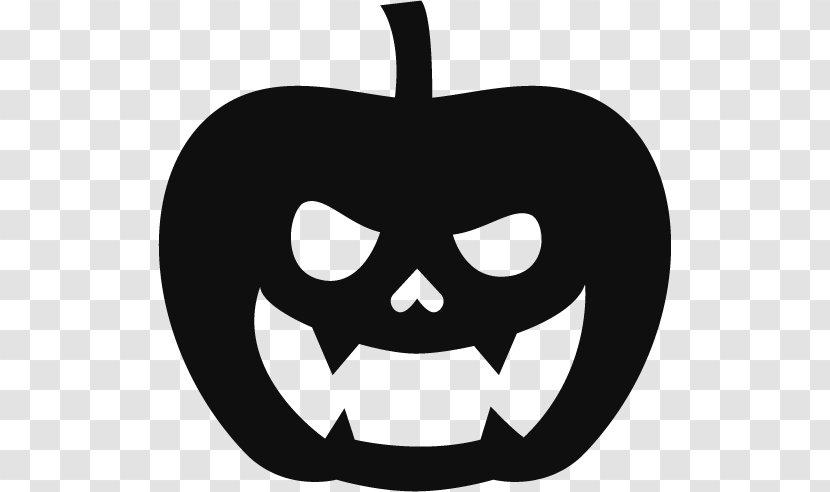 Pumpkin Jack-o'-lantern Halloween Trick-or-treating Dog Focus - Black And White - Computer Programming Transparent PNG