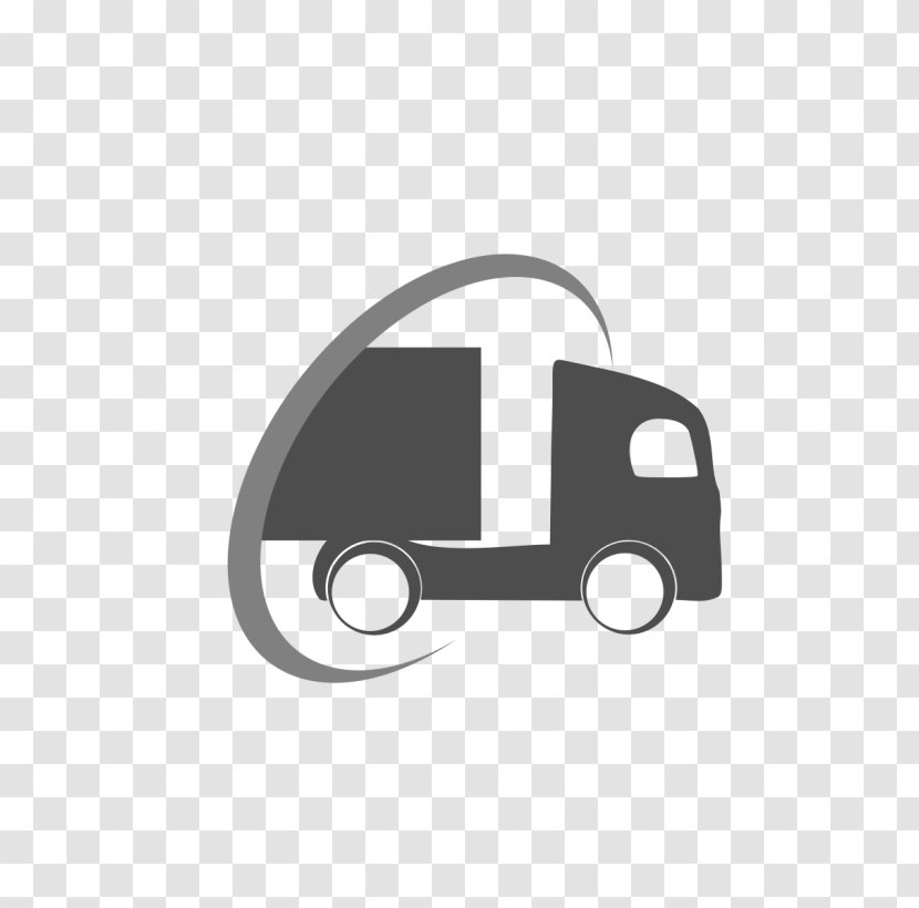 Logistics Logo Transport Brand - Black And White - Logistic Transparent PNG