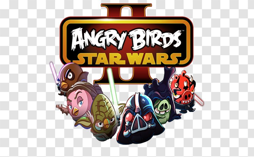 Angry Birds Star Wars II Anakin Skywalker Luke Count Dooku Transparent PNG