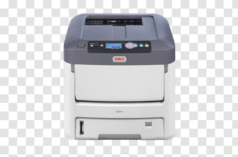LED Printer Printing Oki Electric Industry Toner - Data Corporation - Color Transparent PNG