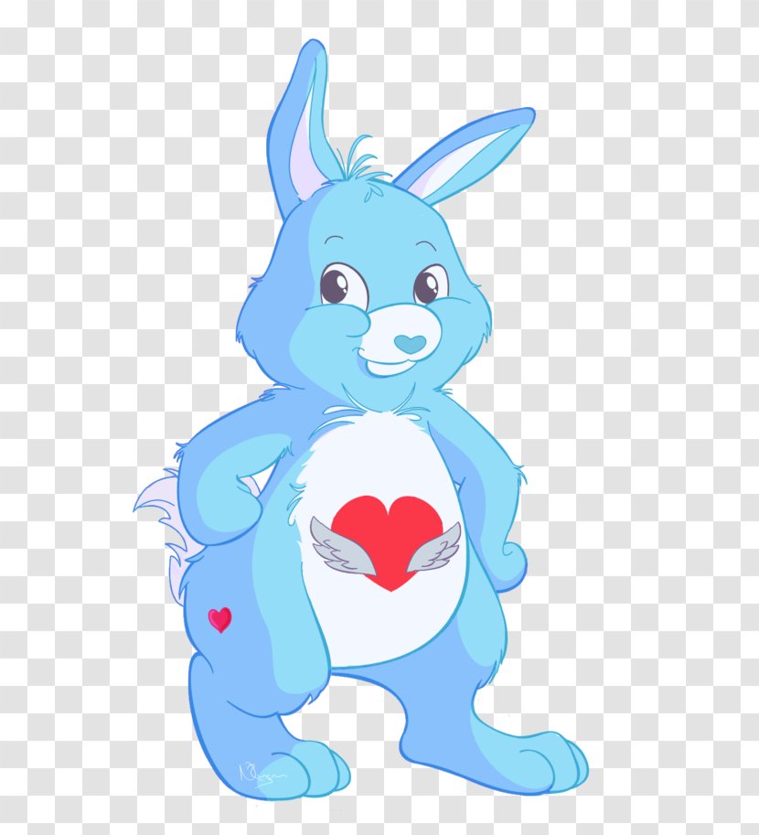 Swift Heart Rabbit Easter Bunny Hare Bear - Wing Transparent PNG