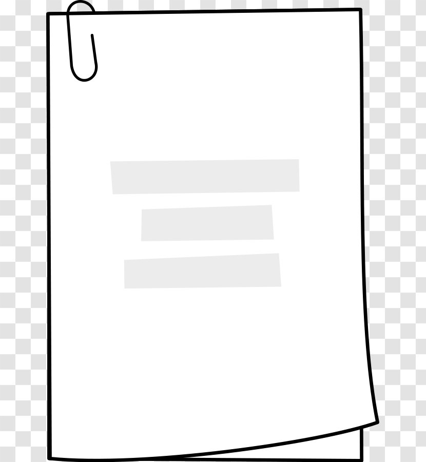 Paper Document Free Content Clip Art - Text - Homework Images Transparent PNG