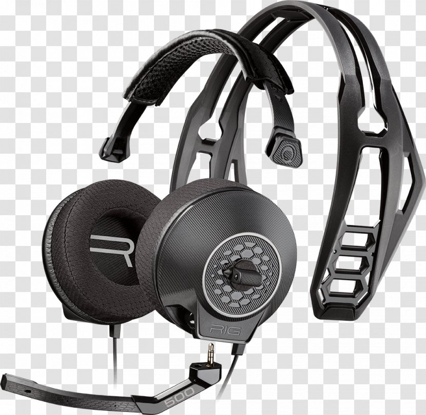 Plantronics RIG 500HS 500HX Headset 500E - Rig - Headphones Transparent PNG