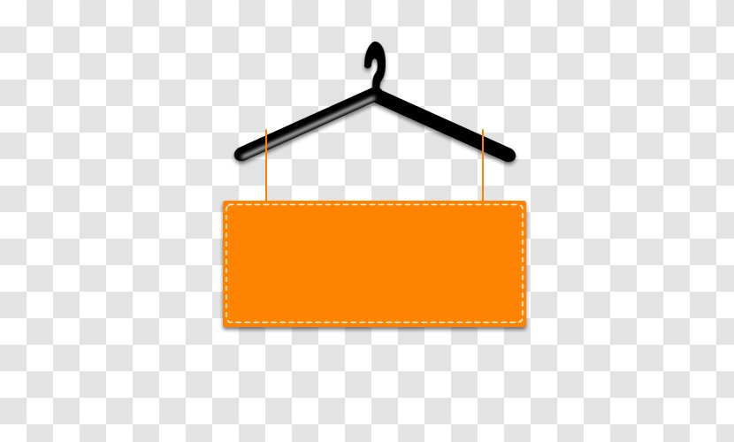 Orange Label - Data - Rectangle Transparent PNG