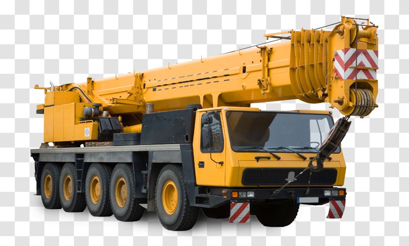 Mobile Crane Heavy Machinery Truck Construction - Stock Photography Transparent PNG