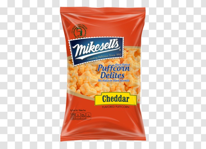 Breakfast Cereal Flavor Cheese Puffs Puffcorn Mike-sell's - Potato Chip - Cheddar Transparent PNG