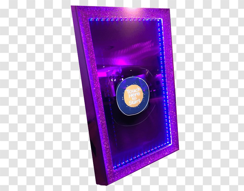 Magic Mirror Photo Booth Light - Kiosk Transparent PNG