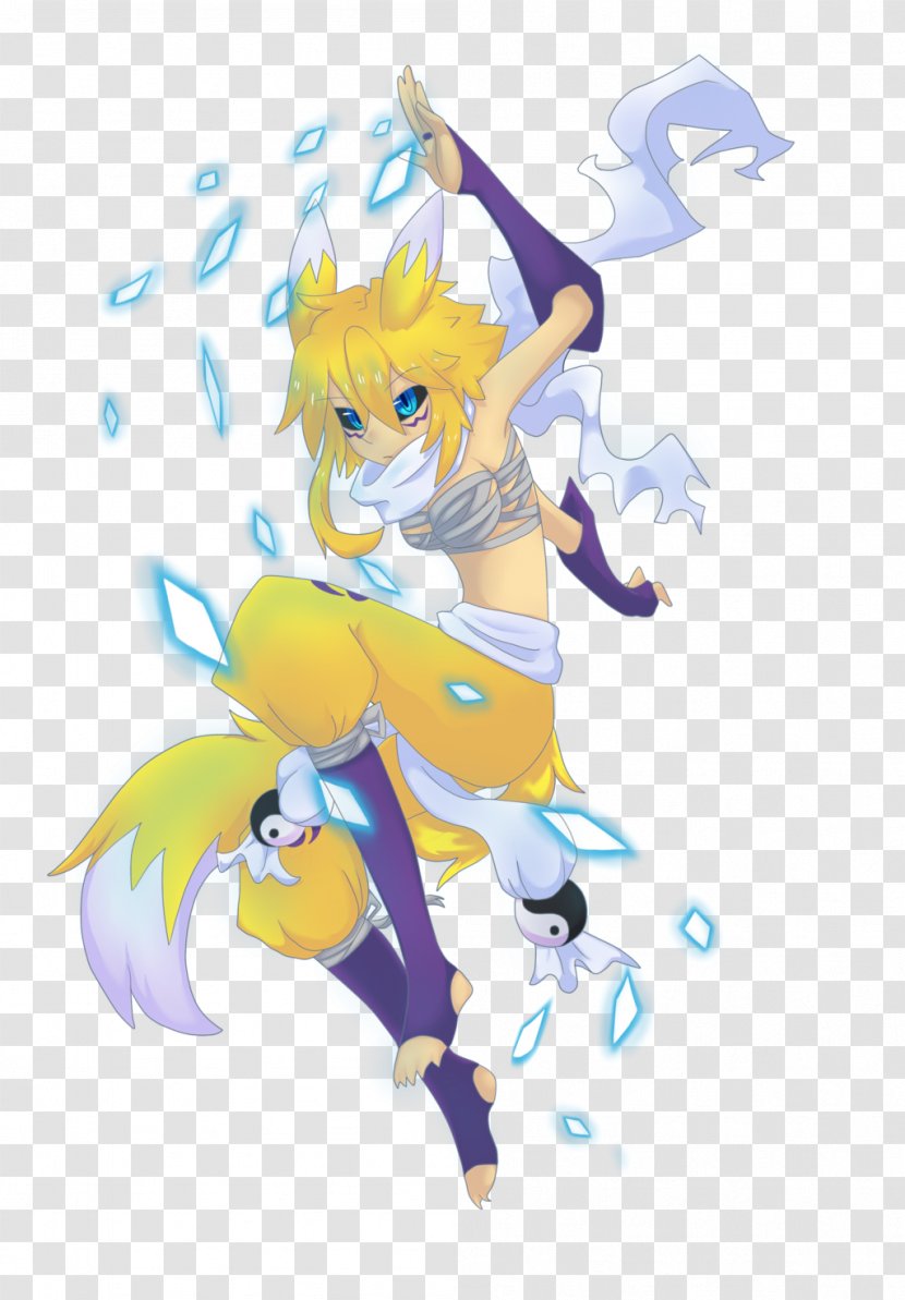 Renamon Impmon Gatomon Guilmon Terriermon - Silhouette - Digimon Transparent PNG