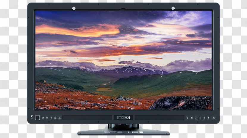 LED-backlit LCD Computer Monitors Television Set High-dynamic-range Imaging Liquid-crystal Display - Multimedia - Desingn Transparent PNG