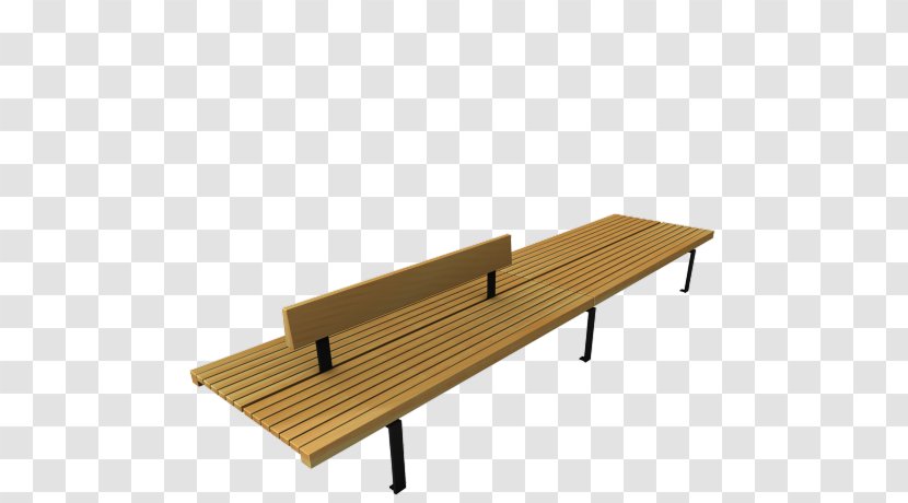 Bench Table Wood Street Furniture - Urban Transparent PNG
