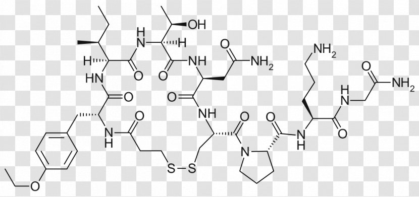 Vasopressin Atosiban Hormone Antidiuretic Retosiban - Peptide - Oxytocin Transparent PNG