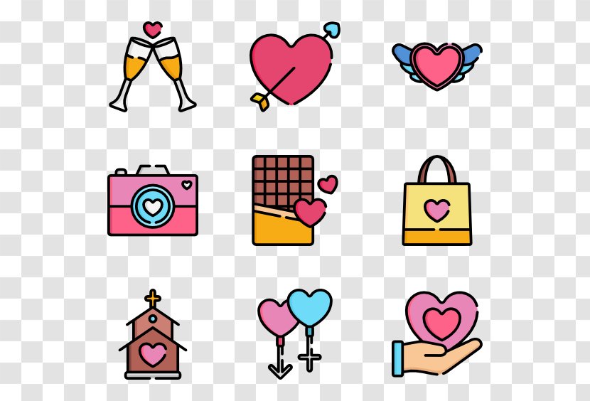 Valentine's Day Computer Icons Clip Art - Heart - Gift Transparent PNG