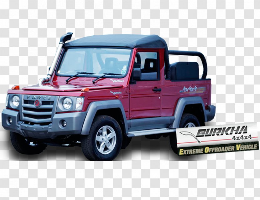 Force Motors Trax Car India One - Motor Vehicle Transparent PNG