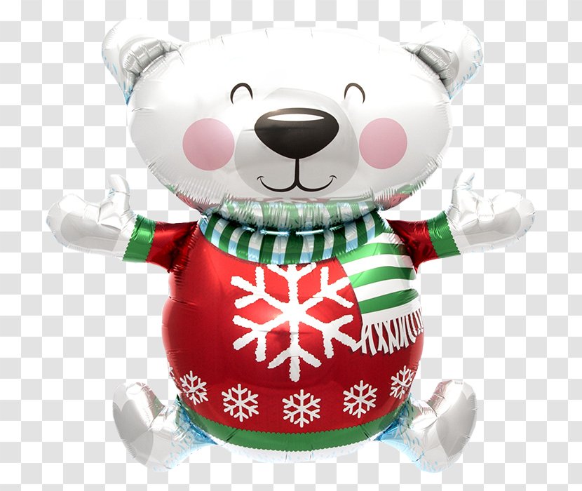 Toy Balloon Christmas Ornament Santa Claus - Heart Transparent PNG