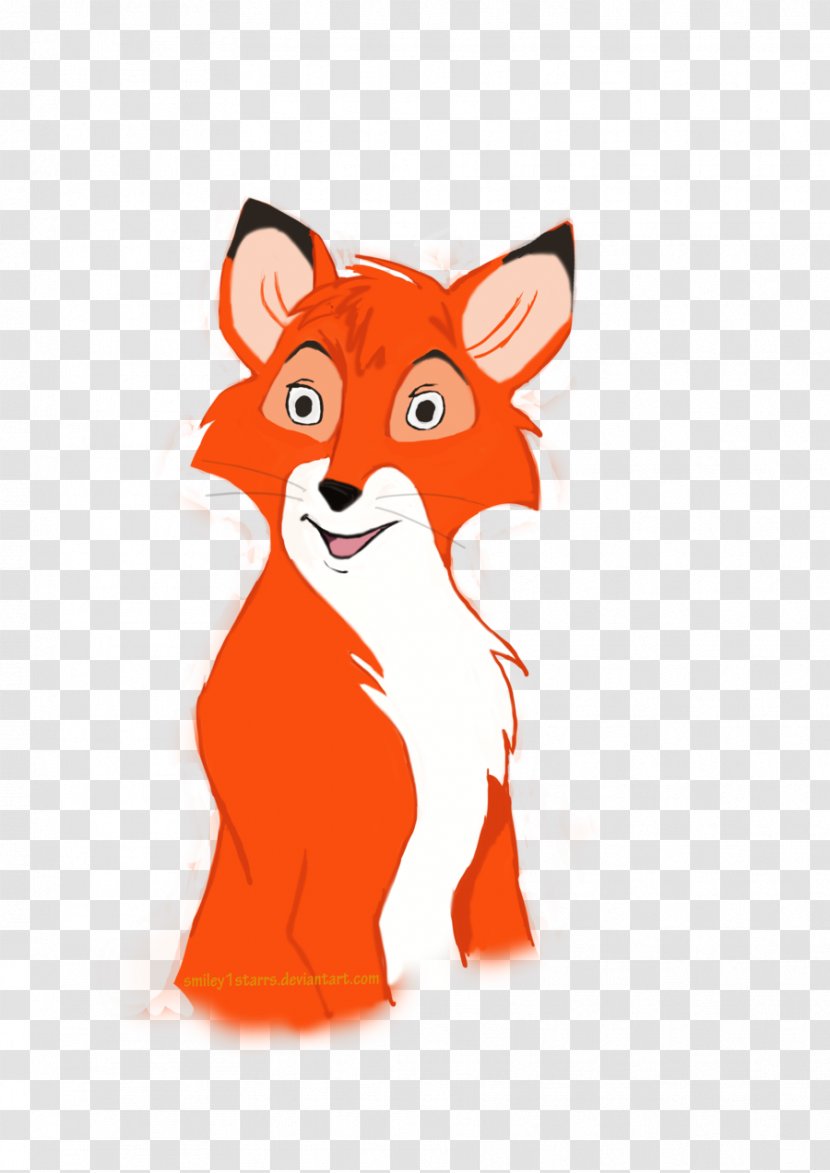 Red Fox Whiskers Snout Clip Art - Carnivoran - And The Hound Transparent PNG