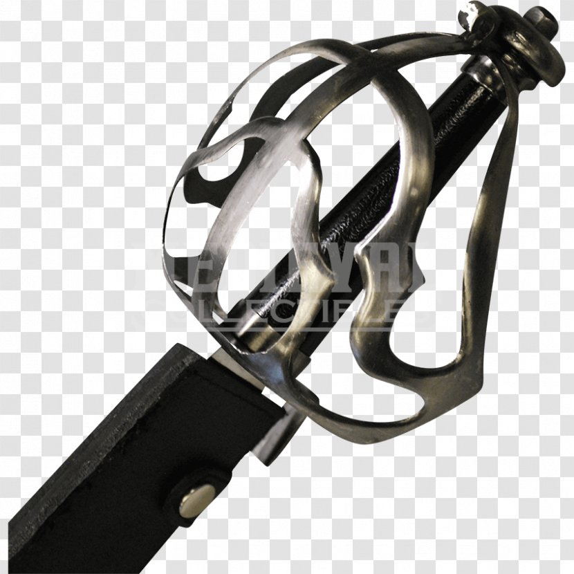 Weapon Cutlass Basket-hilted Sword - Baskethilted Transparent PNG