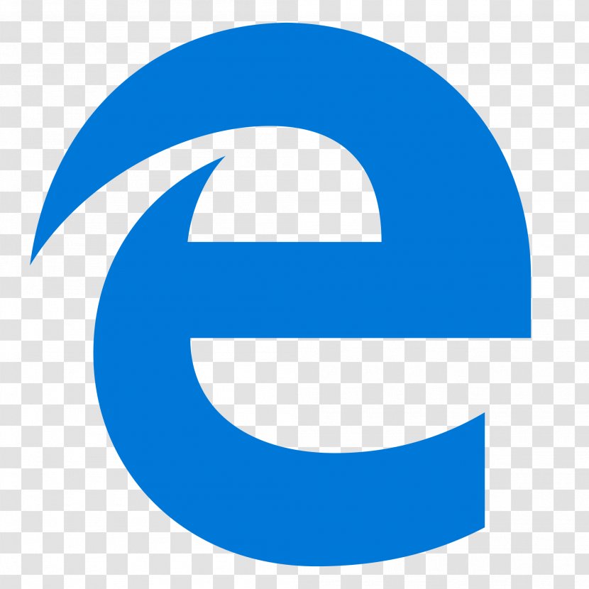 Microsoft Edge Web Browser Logo Transparent PNG