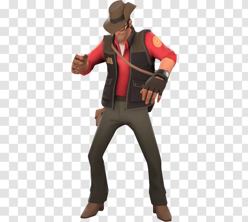Team Fortress 2 Figurine Character Sniper Fiction - Fictional Transparent PNG