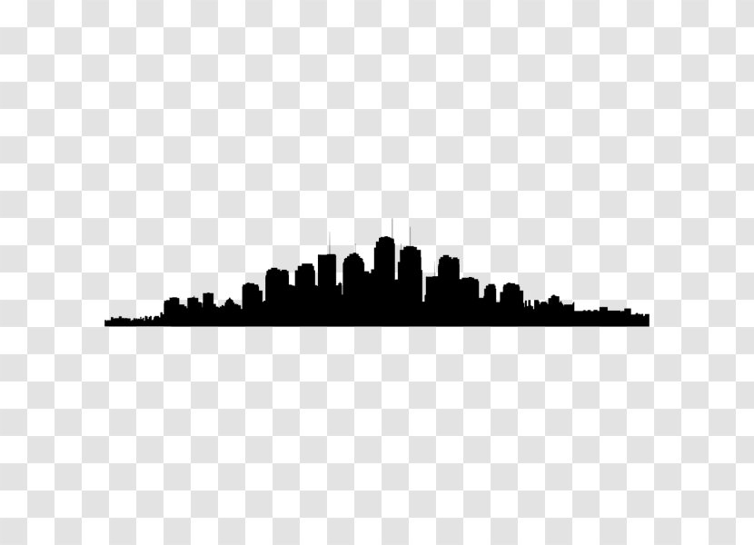 Skyline Silhouette City Royalty-free - Black And White Transparent PNG