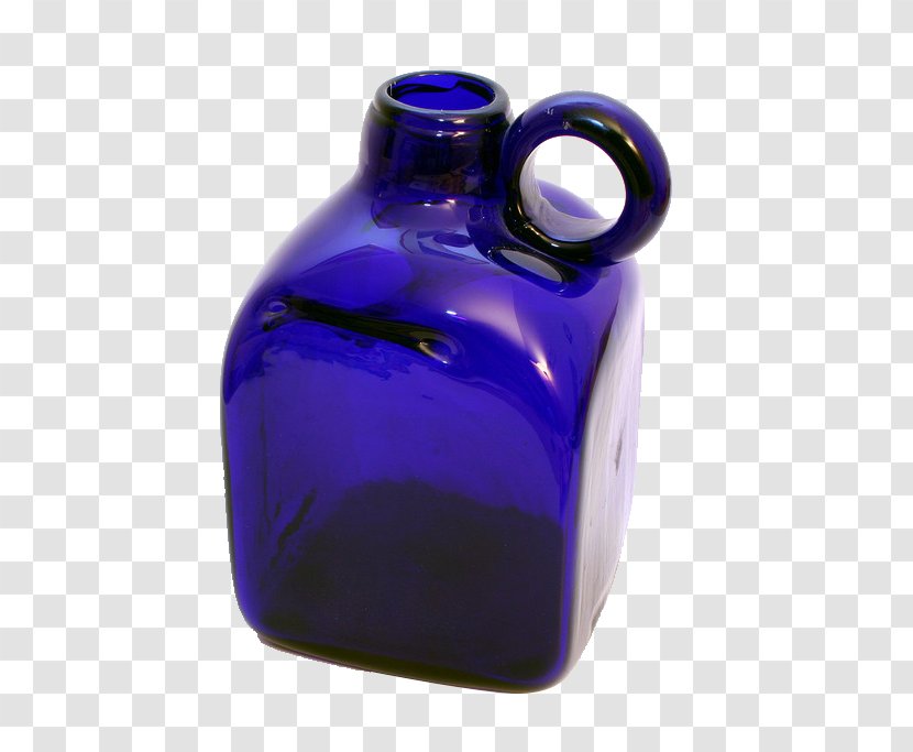 Light Glass Vase Bottle - Purple - Blue Transparent PNG