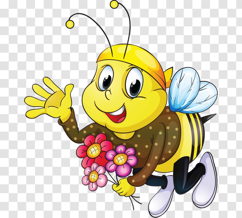 Beehive Insect Clip Art - Bee Transparent PNG