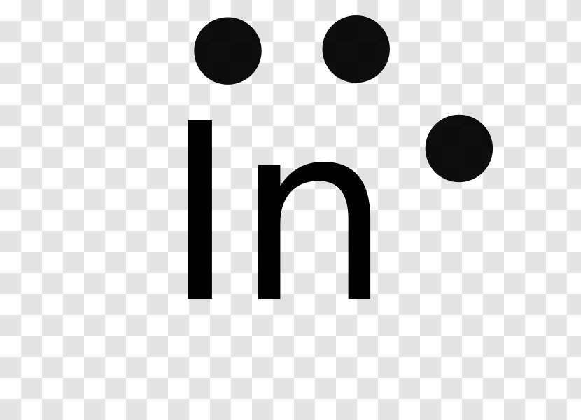 Icon Design Indium Lewis Structure Diagram - Symbol Transparent PNG