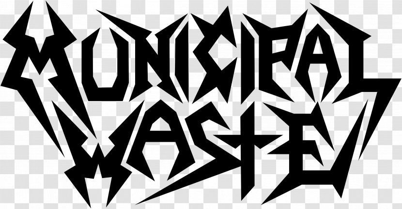 T-shirt Municipal Waste The Art Of Partying Thrash Metal Logo - Merchandising Transparent PNG
