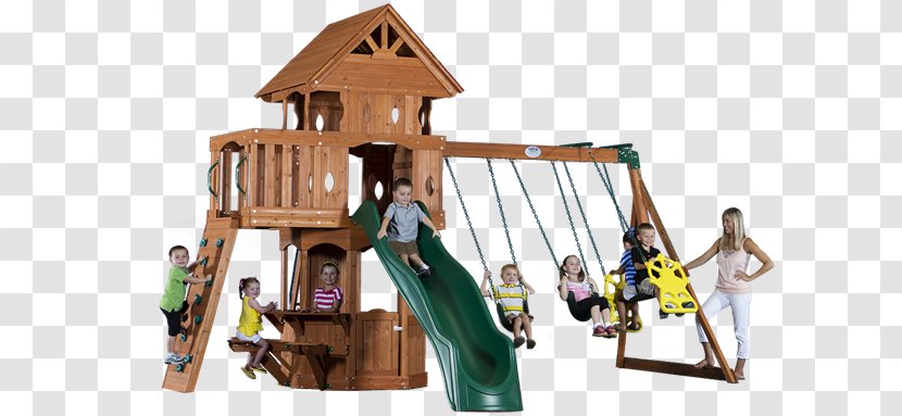 Outdoor Playset Swing Playground Slide Backyard Discovery Saratoga 30011 - Heart - Sets Transparent PNG