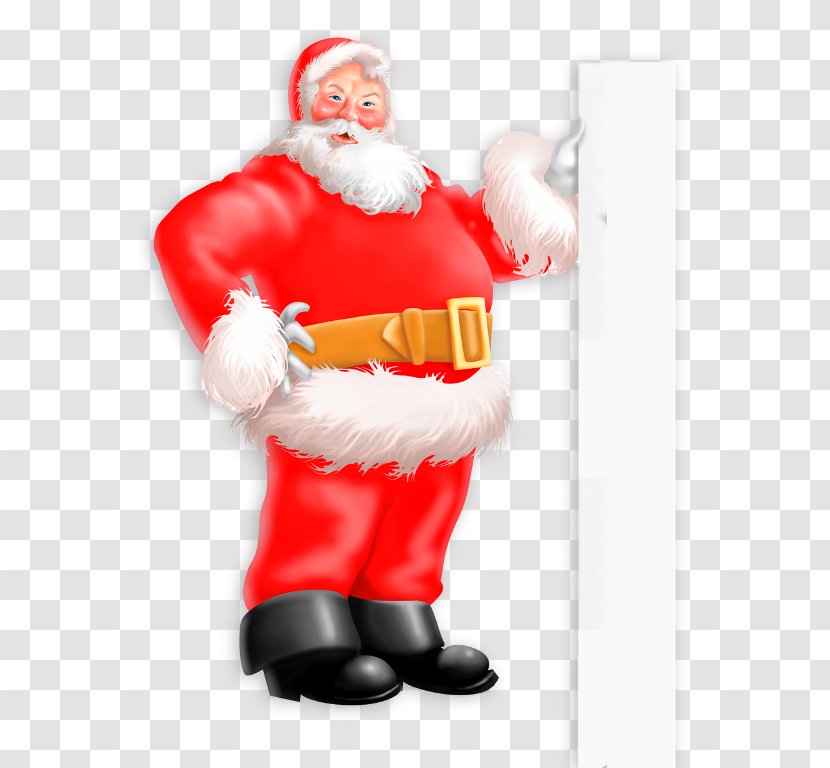 Santa Claus Christmas Eve NORAD Tracks Gift Transparent PNG