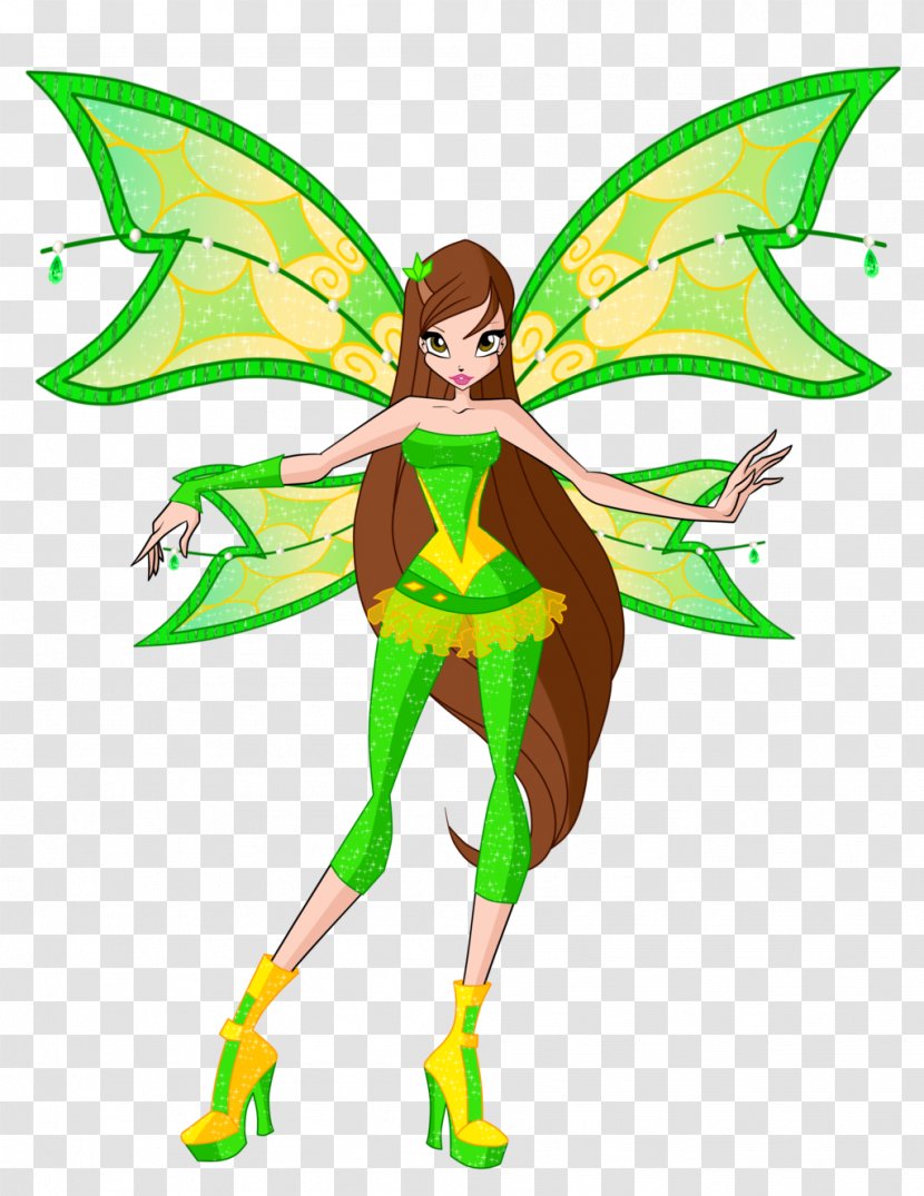 Flora Winx Club: Believix In You Fairy Rainbow Image - Wing - Flyer Transparent PNG