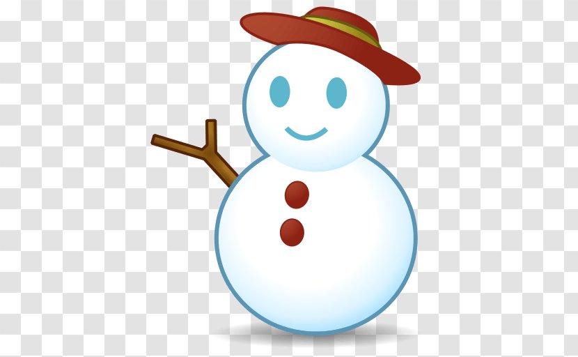 Snowman Winter Smiley Emoji - Cartoon - Snowy Tree Transparent PNG