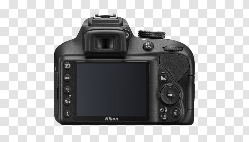Nikon D5200 D3400 D3300 D5100 Digital SLR - Camera Transparent PNG