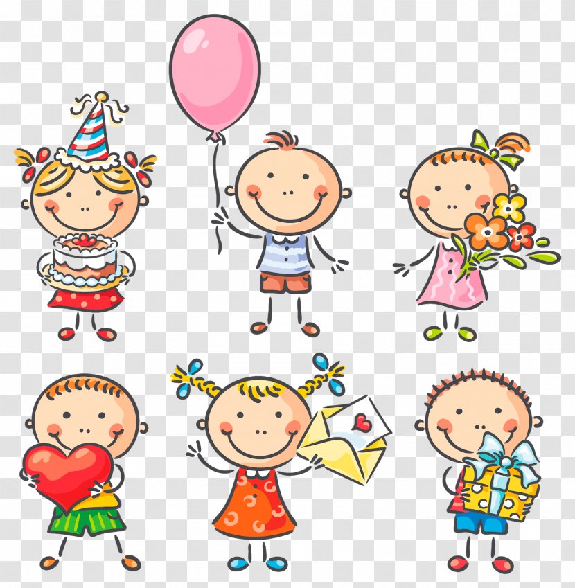 Vector Graphics Clip Art Illustration Drawing Image - Child - Birthday Transparent PNG