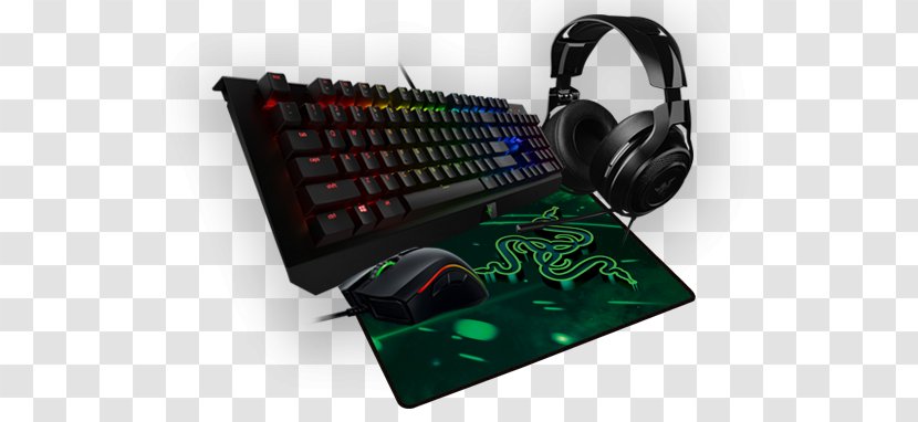 Computer Keyboard Razer BlackWidow X Chroma Blackwidow Ultimate Mouse Inc. - Gamer - Wireless Headset Stand Transparent PNG