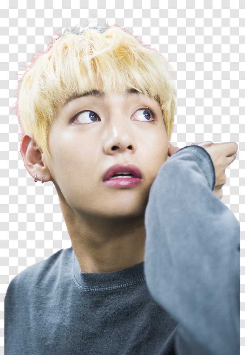 Kim Taehyung BTS Wings Blond Best Of Me - Suga Transparent PNG