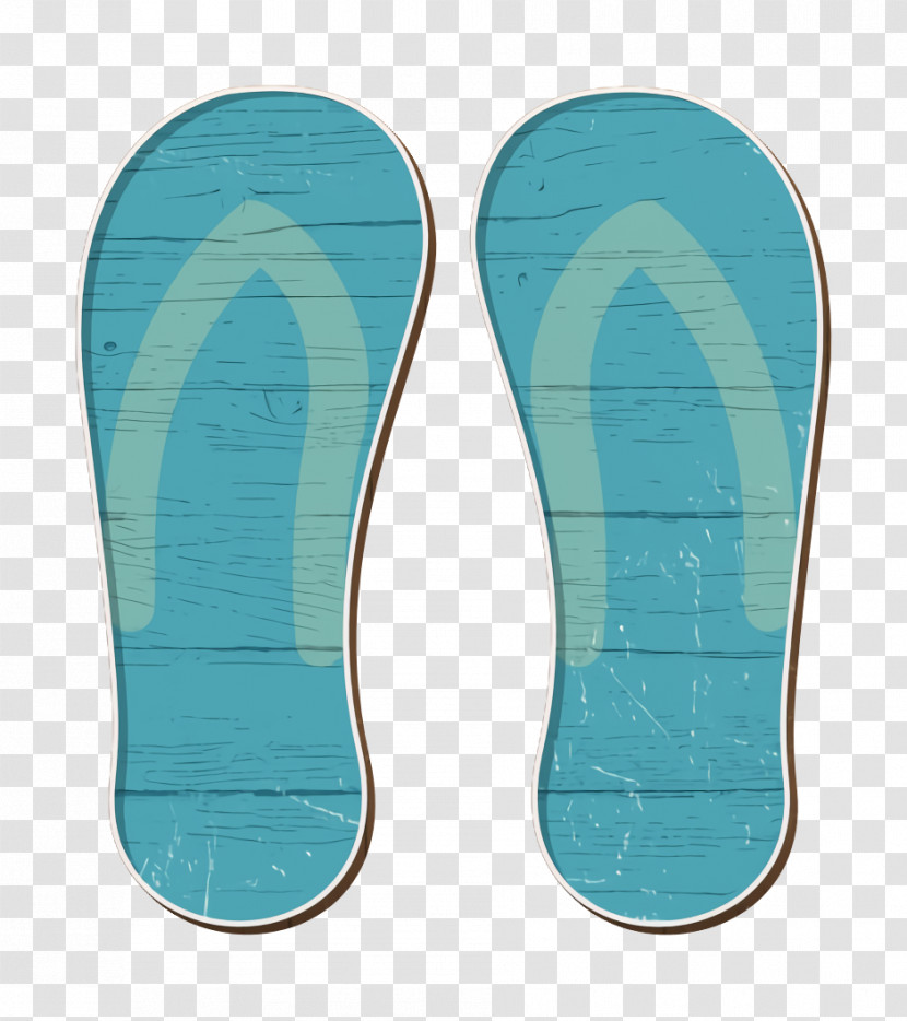 Slipper Icon Summer Icon Flip Flops Icon Transparent PNG