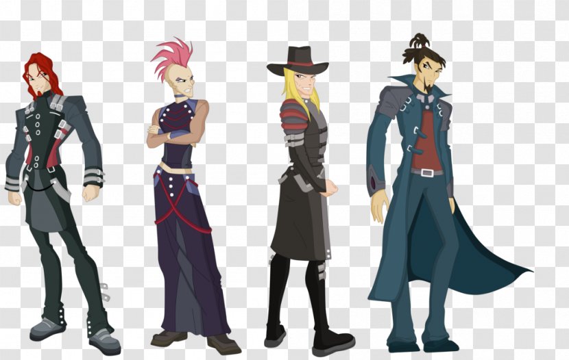 The Wizards Of Black Circle Bloom Trix Magic - Costume Transparent PNG