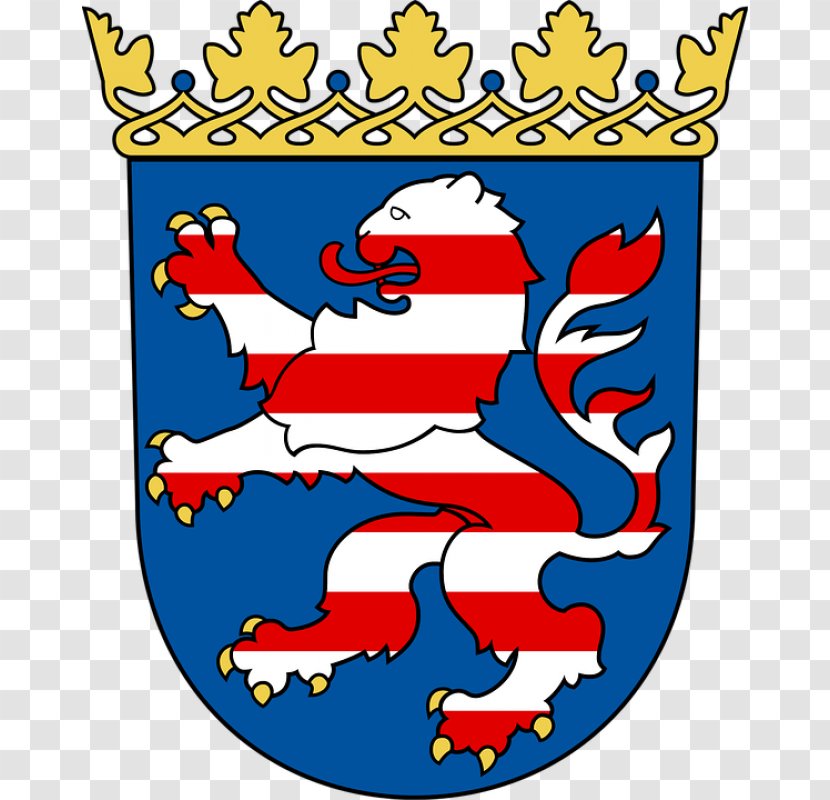 Grand Duchy Of Hesse States Germany Landgraviate Hesse-Darmstadt Coat Arms - Crest - Art Transparent PNG