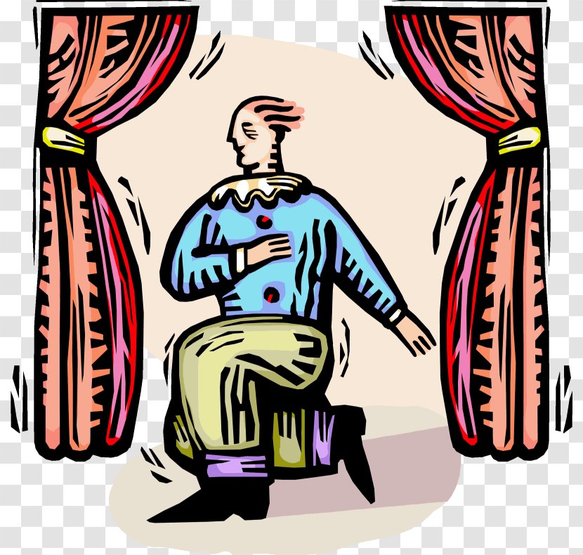 Clip Art Illustration Theatre Actor Image - Sportswear Transparent PNG