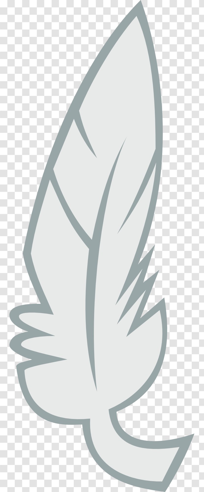Feather Derpy Hooves Cutie Mark Crusaders Pony Call Of The - Plant - Silver Transparent PNG