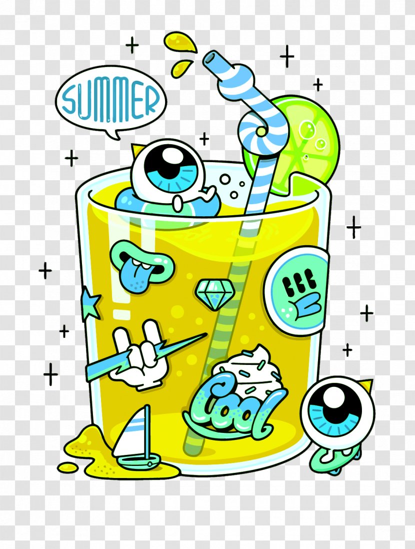 Illustration - Cup - Vector Summer Special Drink Transparent PNG