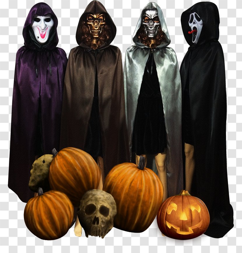 Halloween Witch Mask Pumpkin Transparent PNG