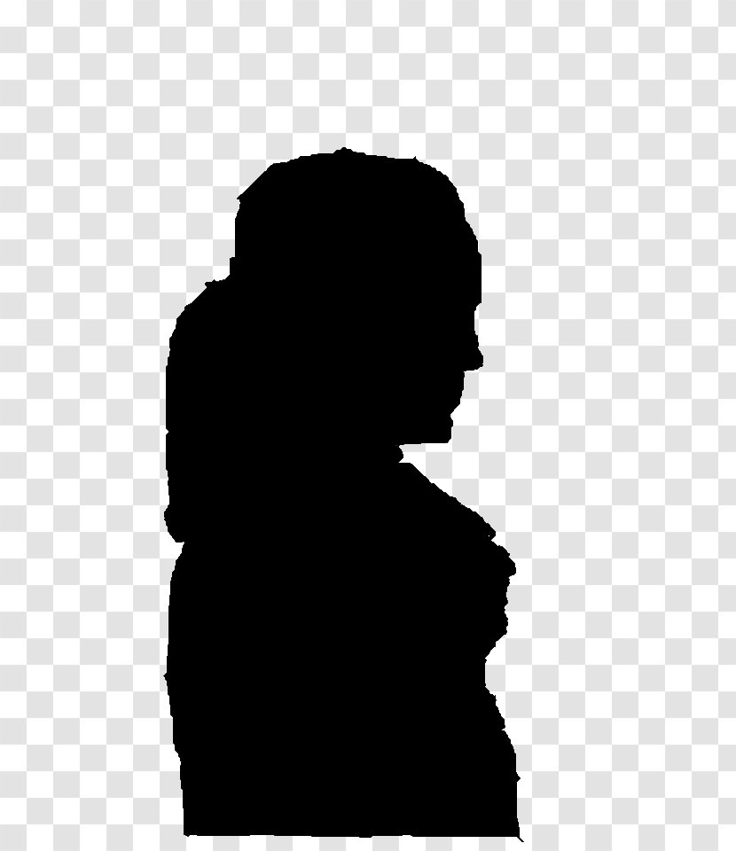 Silhouette Portrait Person - Gimp Transparent PNG