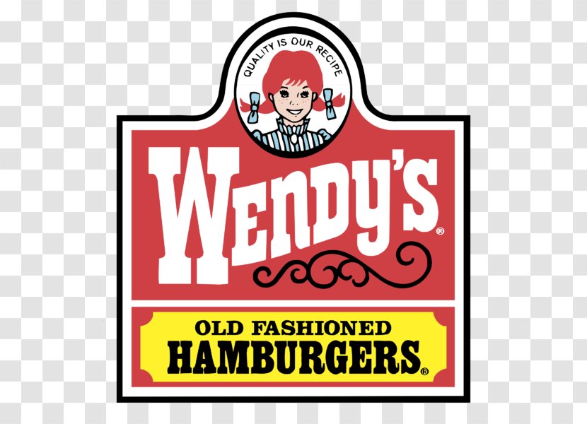 Hamburger Fast Food Wendy's Company Logo - Menu Transparent PNG